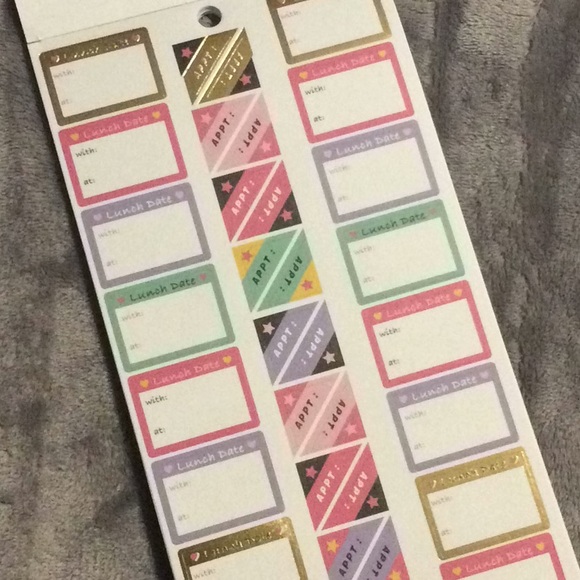 The All Glam Planner Sticker Book - Picture 5 of 8